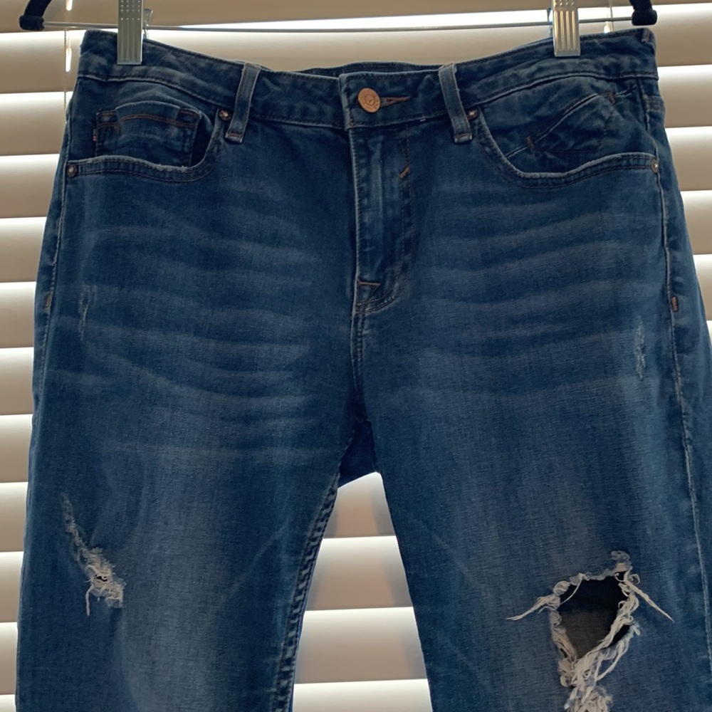 Skinny Ankle Crop Jeans